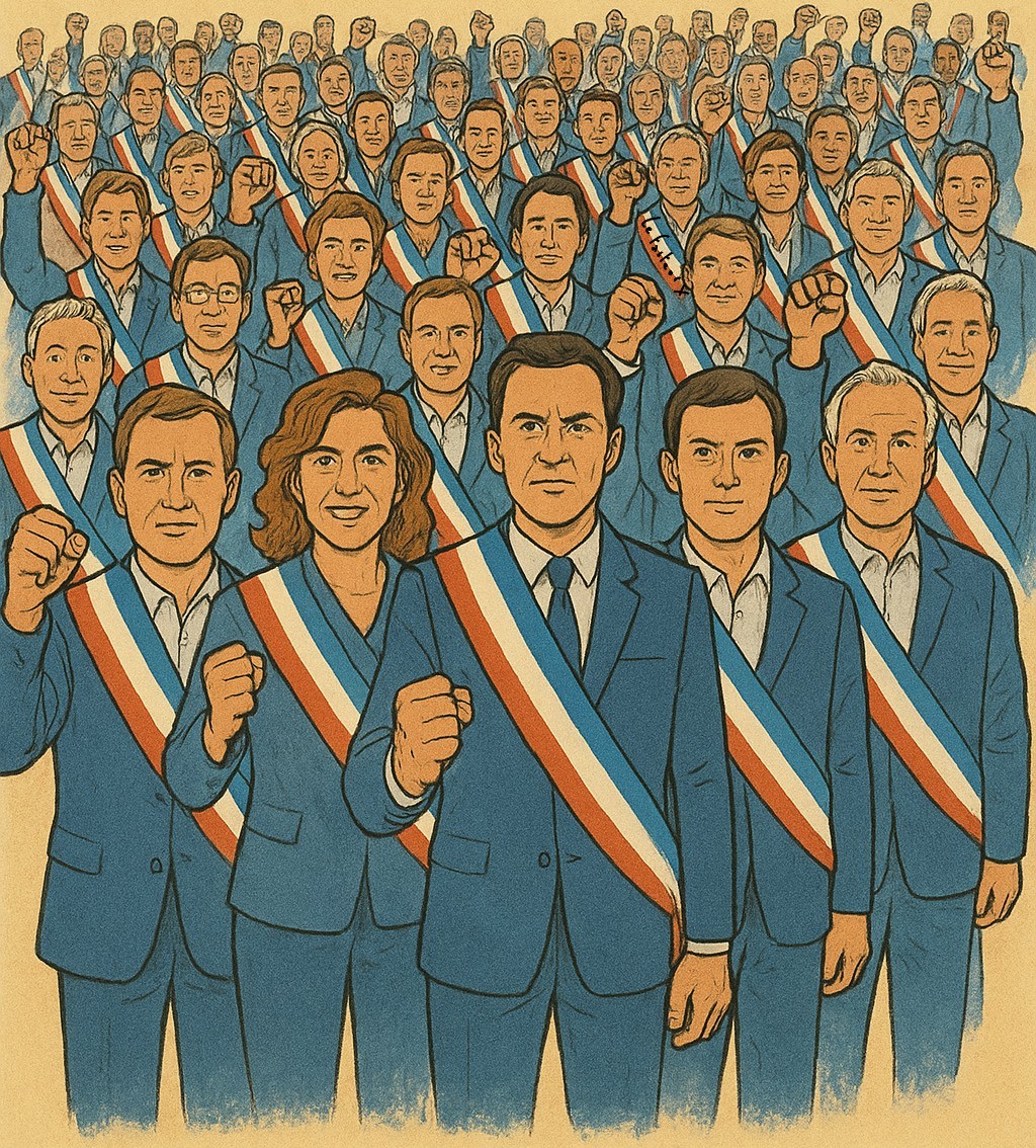 Trouvera-t-on  500 maires ou élus qui ont le courage de donner leur parrainage à <a href="/anatolium/">Juan Branco ✊</a> ???