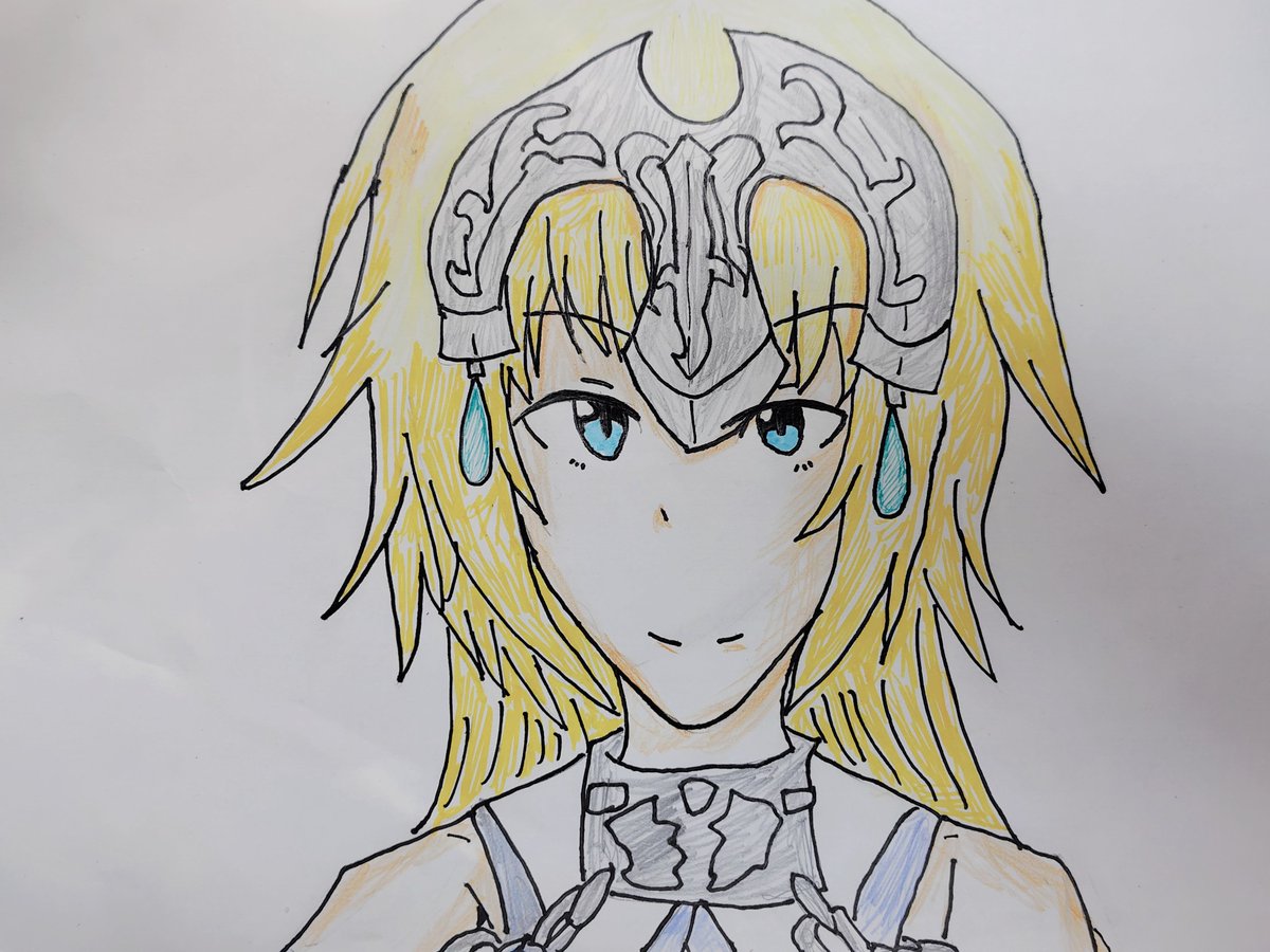 ykdk_bat2's tweet image. #FGO 
陛下、聖女