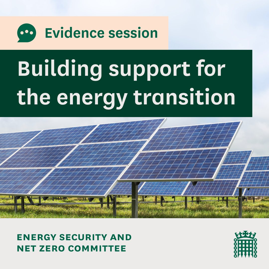 Energy Security and Net Zero Committee tweet media