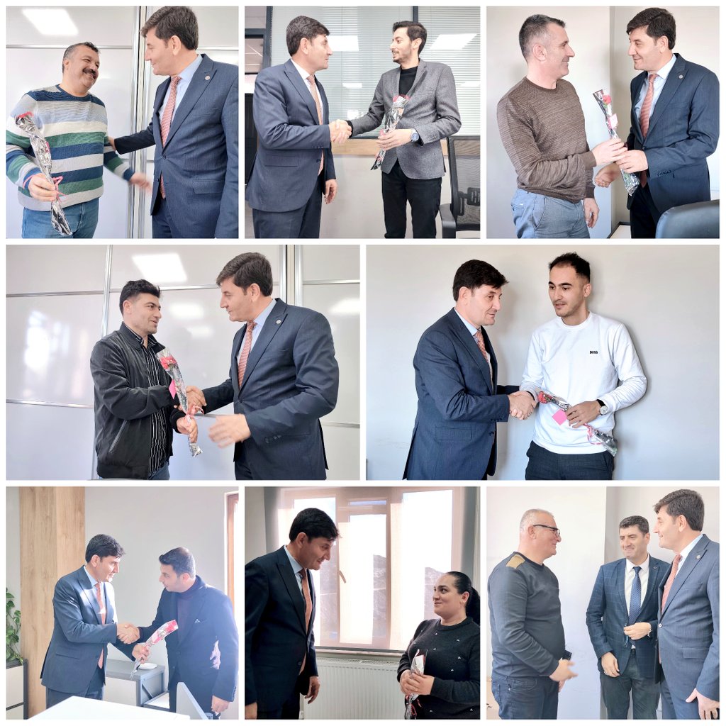 İl Millî Eğitim Müdürümüz Sayın Ali Eyyüpkoca, Müdürlüğümüzde görev yapan engelli personellerimizin 3 Aralık Dünya Engelliler Günü’nü içten bir duyguyla kutladı.
Kıymetli çalışma arkadaşlarımızın emekleri, özverileri ve güçlü duruşlarıyla kurumumuza kattıkları değeri her gün