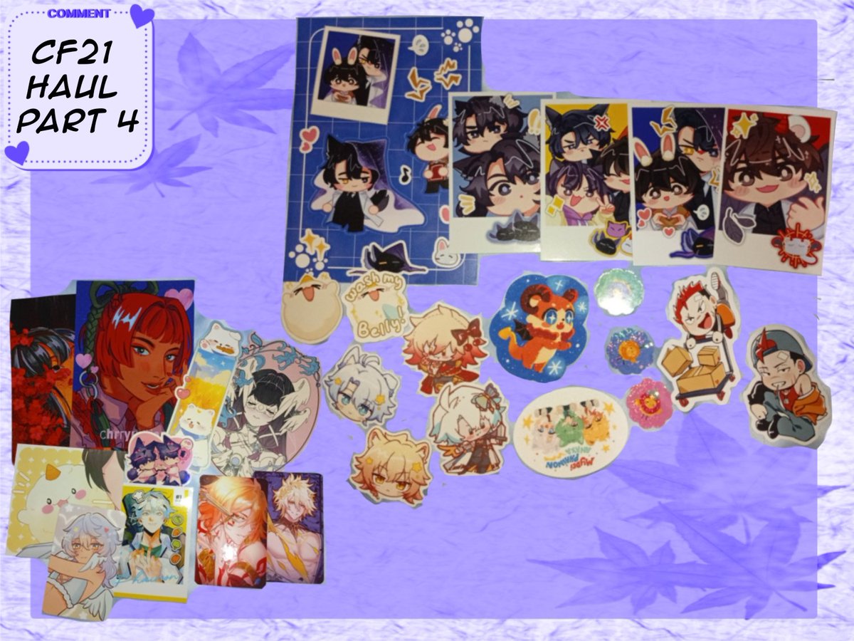 Otsufuroo! CF21 Haul part 4
Makasih buat Jastipper <a href="/yamadakuon/">zhou 📌 jastip cocoma 4</a> sudah bantu buat Jajanin dan pick up juga uwu 
Thanks para Artist UwU 💝 <a href="/1rinchii/">一rinchii | shop open📌</a> <a href="/riesabil/">Rie.Sabilsd🌱 CF21// clearance sale!!!</a> <a href="/cungie23/">Cungie</a> <a href="/tiamisuu_/">Tiamisu | POST CF21 PO</a> <a href="/PlT_A_PAT/">PITA 🌈✨ cocoma4 A47-48</a> <a href="/chrrypotion/">puguh CF21 Aftersales</a> <a href="/potasuki/">Pota✨</a> Qmay-kun , Phai Moi