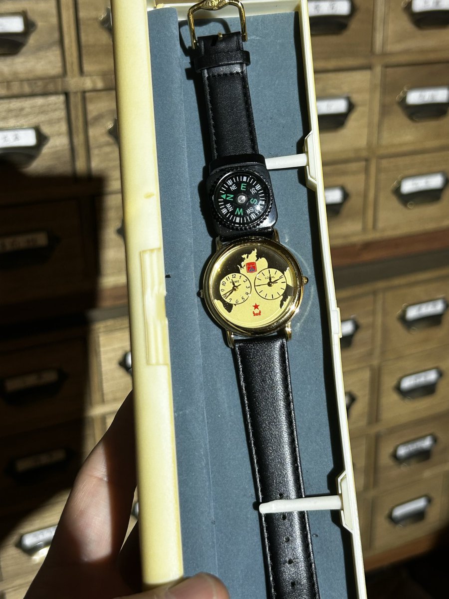 誕プレで陸軍兵士団の腕時計頂きました⌚️✨大切にします