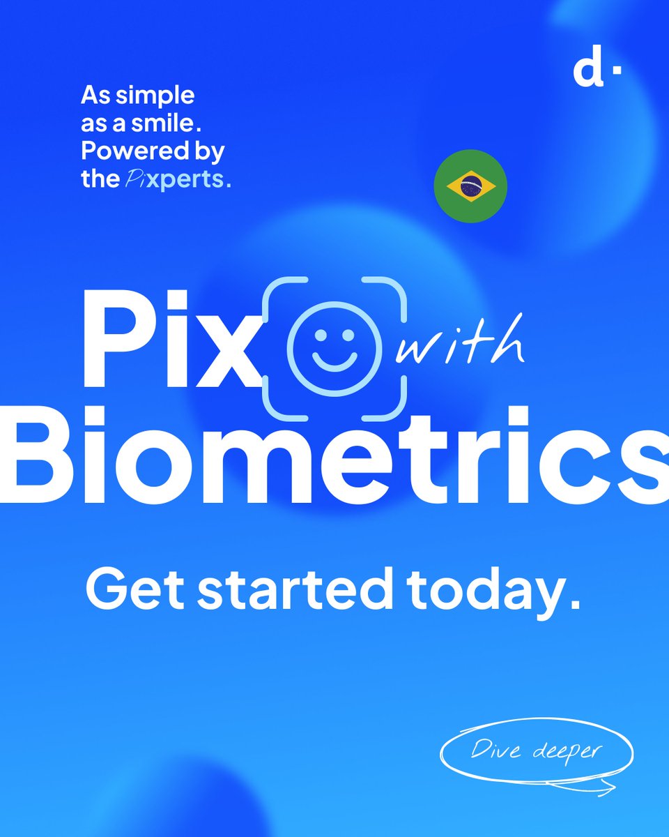 dLocalPayments's tweet photo. 🚀 We are thrilled to introduce Pix with Biometrics!

 🇧🇷 This new flow moves approval inside the app with Face ID, fingerprint, or PIN. No redirects. No friction.

 👉 Get started today: https://t.co/cExINJVcpI

#APMs #Pix #Biometrics #Brazil #EmergingMarkets #dLocal https://t.co/rOlQ92fYBN