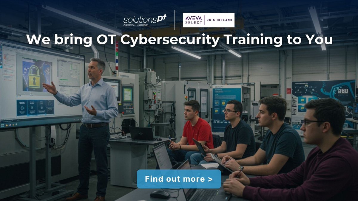 SolutionsPT's tweet image. Custom OT Cybersecurity Training – At Your Site! 
Take control of your OT cybersecurity today: hubs.la/Q03WpmJd0
Every company is unique, and so are your security needs. That’s why we come to your site and deliver training tailored to your specific environment.