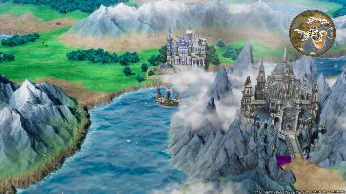 mitsukiTree's tweet image. 今日のドラクエ2進捗報告
1の舞台であるアレフガルドに到達です
これから竜王の城に突撃です！