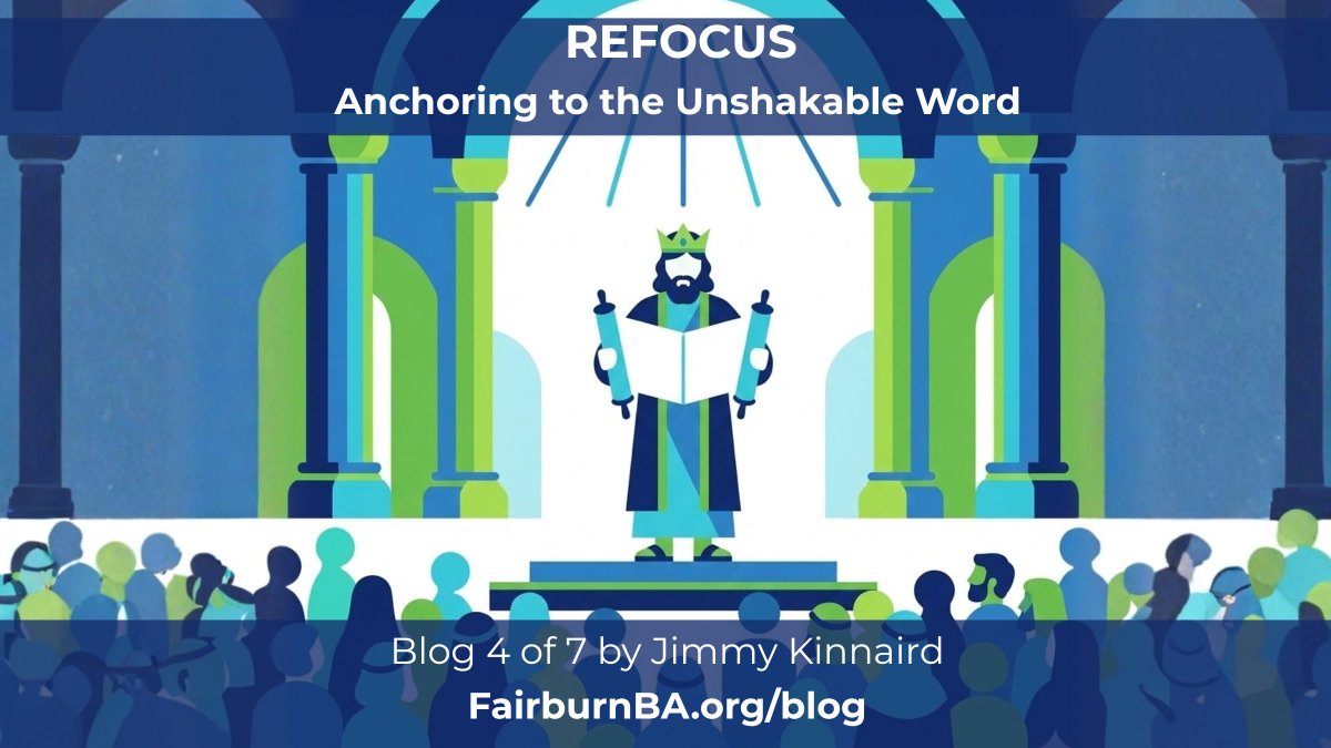 FairburnBA's tweet image. The solution to your problem is not looking away. When you recognize where are you vs where you should be, that is a start. REFOCUS! Stop wasting time. Let God's Word set your true direction—it's the only unshakable anchor. Learn from King Josiah today! 
f.mtr.cool/bnzegbpusk