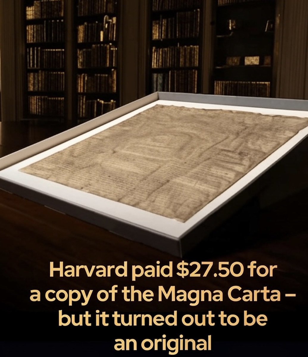 In 1946, a Harvard Law librarian paid just $27.50 for what was listed as a simple copy of the Magna Carta, the legendary 1215 charter that forced King John to accept that even a monarch is subject to the rule of law.

For the next seventy-plus years, the parchment gathered dust