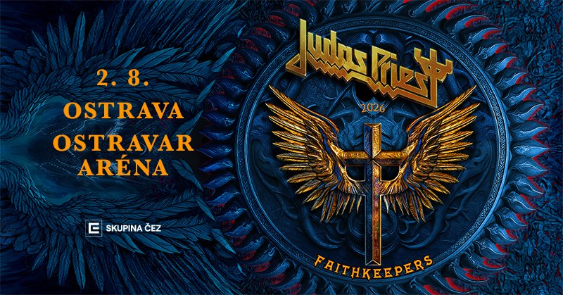 Judas Priest se vrací do České republiky! 
Po vyprodaném pražském koncertu, se kapela představí fanouškům začátkem srpna v Ostravar aréně se svým „FAITHKEEPERS 2026“ tour.
Vstupenky v prodeji od 5.12.2025 ve 12:00.
Více informací - bit.ly/488Wf4K