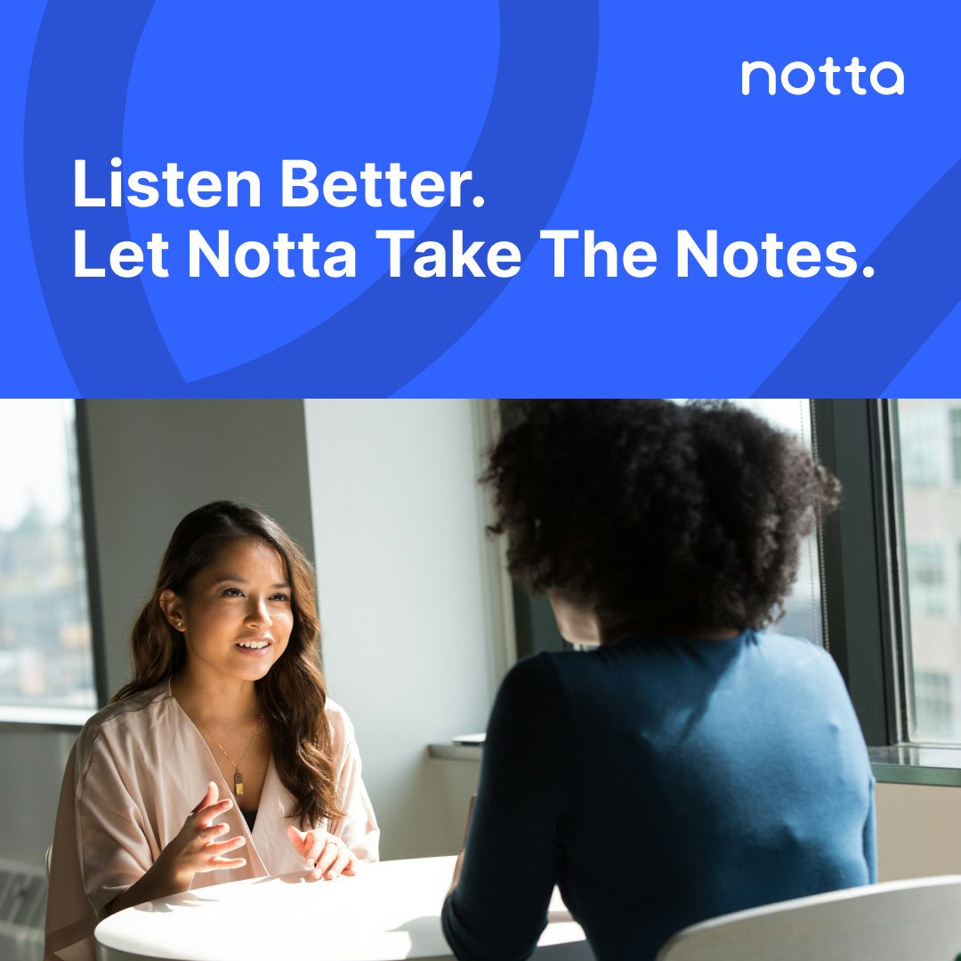 If you're typing every word a client says, you aren't listening. You're a transcriptionist, not a consultant.

Let AI capture the details so you can ask the questions that actually matter

#Notta #AI #productivity #SalesTips #ActiveListening