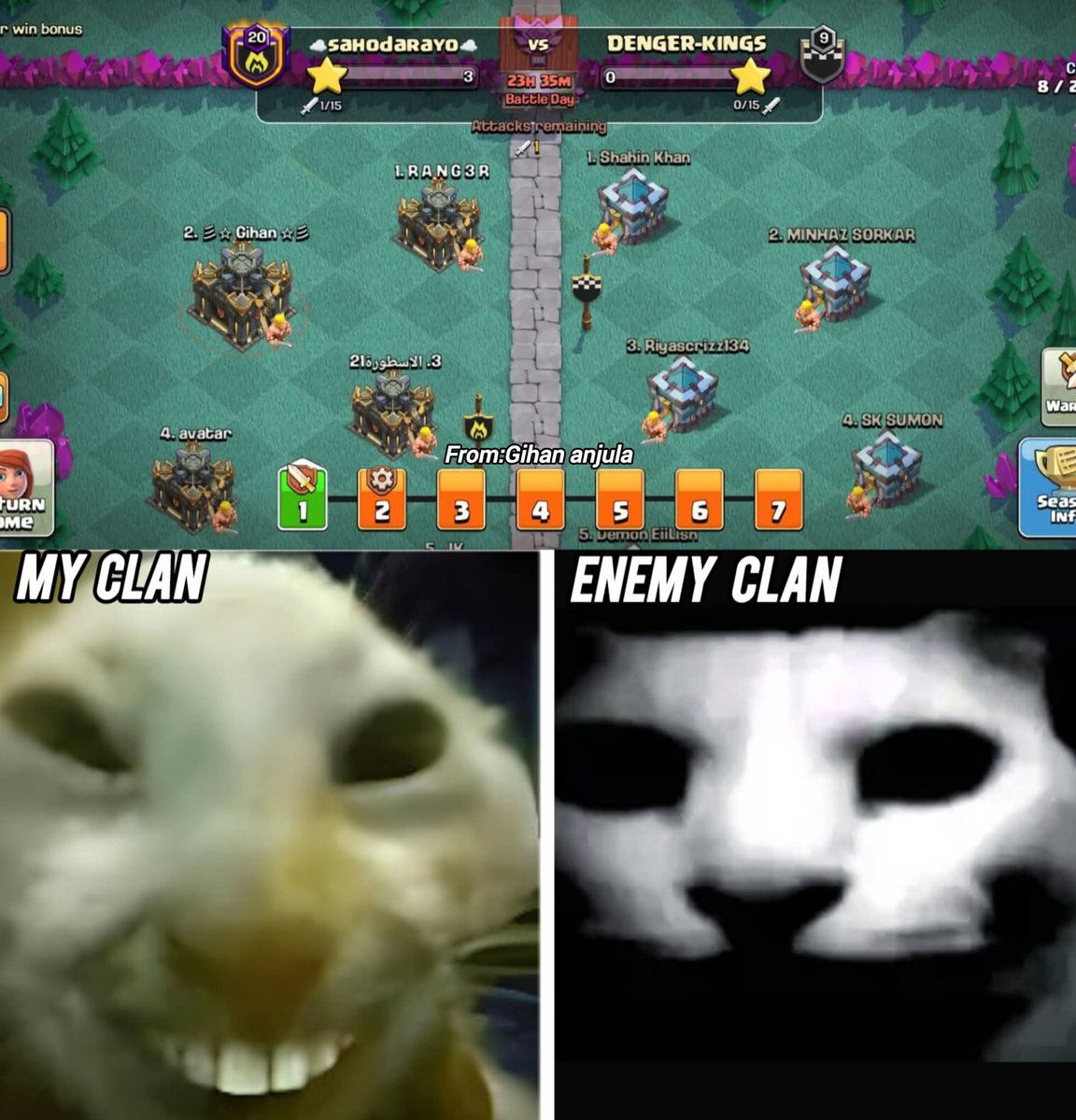 RanajiGaming's tweet photo. ITS CWL TIME π€
#COC #CLASH #ClashOfClans #cwl #cocmeme https://t.co/Cjhjc43XHp