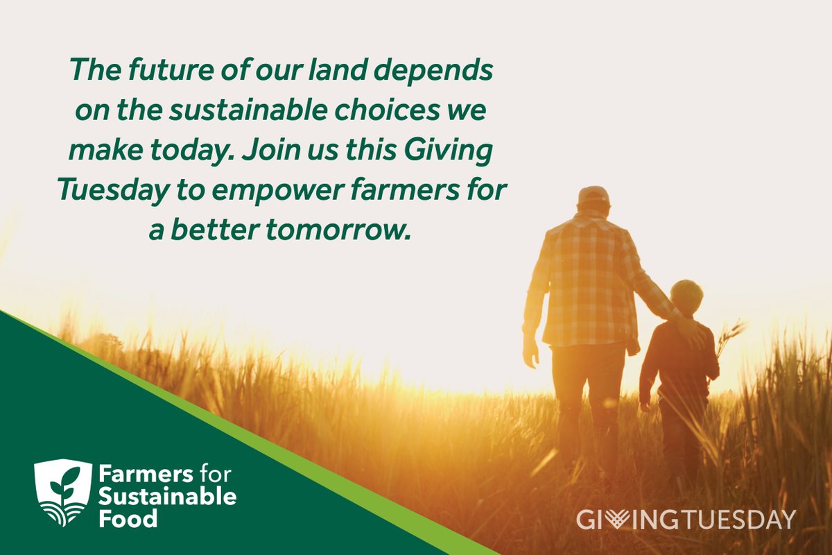 This Giving Tuesday, join us in empowering farmers for a better tomorrow.  Donate today to support our mission hubs.ly/Q03VRwxf0
#GivingTuesday #GivingTuesday2025