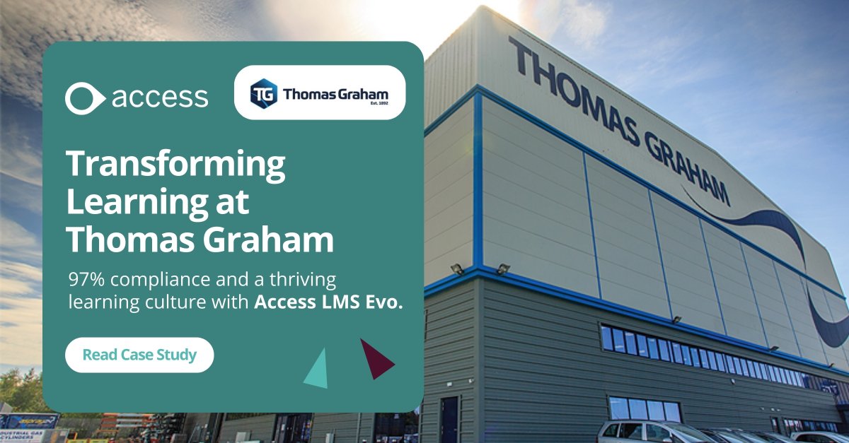 Access_LMS's tweet image. How @ThomasGrahams Transformed Learning with Access LMS Evo 💡 

Thomas Graham moved from paper-based training to a modern, engaging learning culture - and the results speak for themselves!

Read the full story here 👉 ow.ly/byoQ50Xy3xK 

#AccessLearning #LMS #CaseStudy