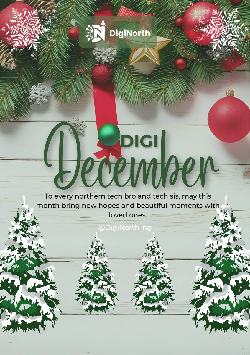 NorthDigi59258's tweet photo. Cheers to a new month!
May it bring innovation, opportunities, and stronger tech connections across the North. ππ²
#ADigiDecember #Arewatech https://t.co/6r5qwSYLbR