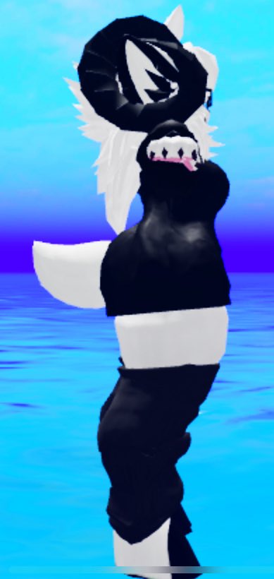 NapsterBlooky's tweet photo. To this day I STILL try to find a body that isnt too sexualized and look GOOD because this body is INSANE!! Possibly the only good looking/one with actual proportions but its still STUPID. #Roblox #Rthro https://t.co/XX4Ke94JWE