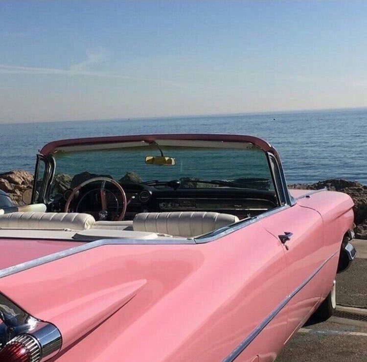 fairiehaze's tweet image. i am once again thinking about vintage pastel cadillacs