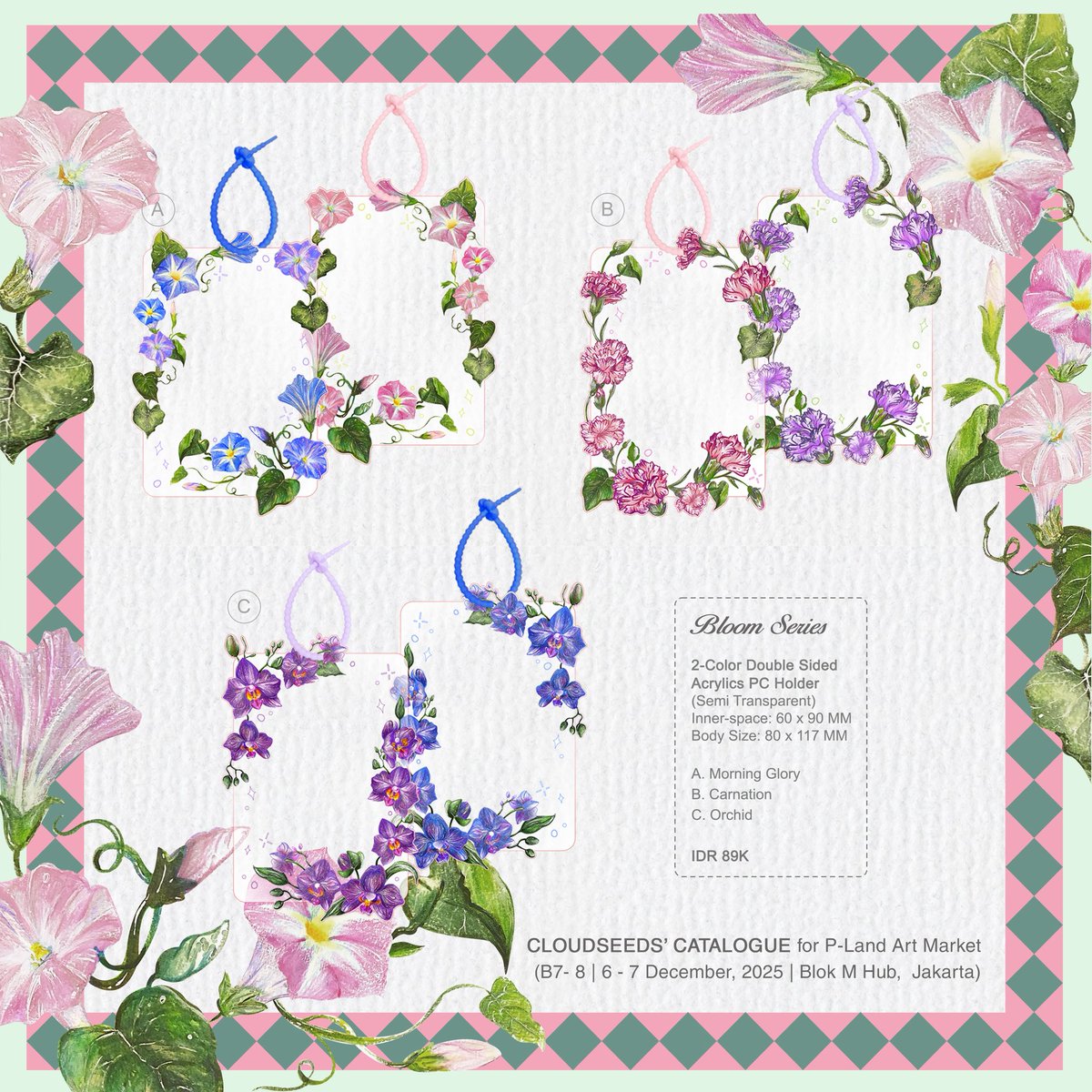 hi ! Cloudseeds is coming to <a href="/plandartmarket/">P-LAND Art Market</a> 🥳 

🗓️ Sat &amp; Sun , 6-7 Dec 2025
📍 Booth B7-8, Blok M Hub, Jakarta

Can’t wait to see you there ~ ☺️💗
(1/2)

#plandseasonsofwishes_catalogue #plandseasonofwishes #plandseasonofwishes_original #plandseasonofwishescatalog