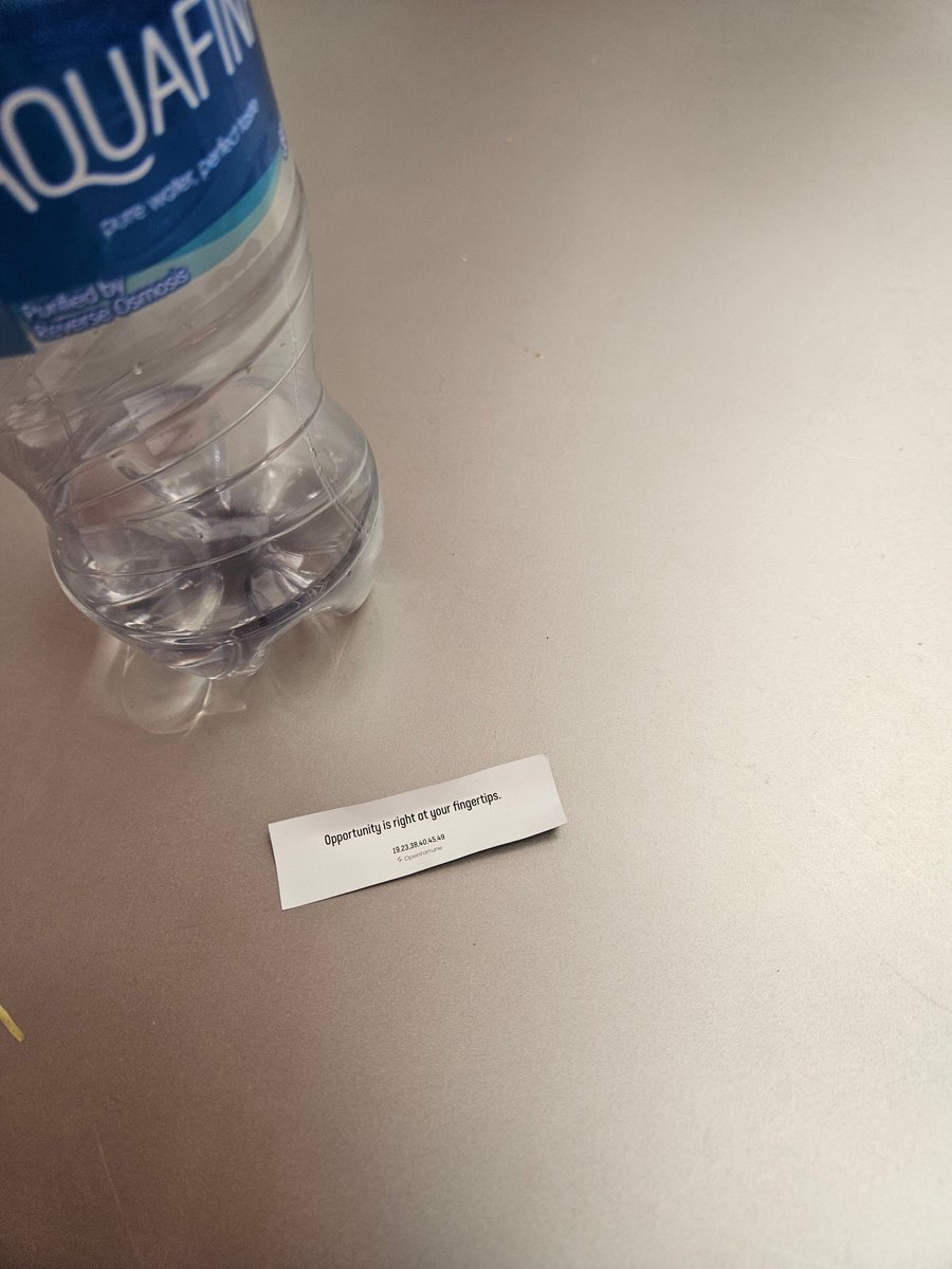 sethcoop_'s tweet photo. Finally a fortune cookie that supports my phone addiction https://t.co/4fDsr2w6t1