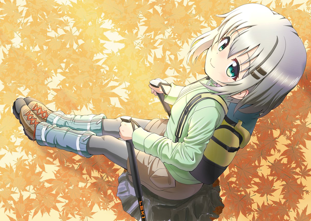 ちょっと修正してヤマノススメから雪村あおいちゃんです。