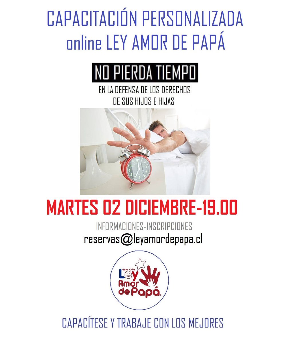 Cada día que pasa la DESVINCULACIÓN que se genera con sus hijos podría causar un DAÑO IRREPARABLE para ellos y para Ud.

Le invitamos accionar bien informado y en la defensa de los derechos de sus hijos junto a nosotros y a profesionales especializados que mantenemos en convenio