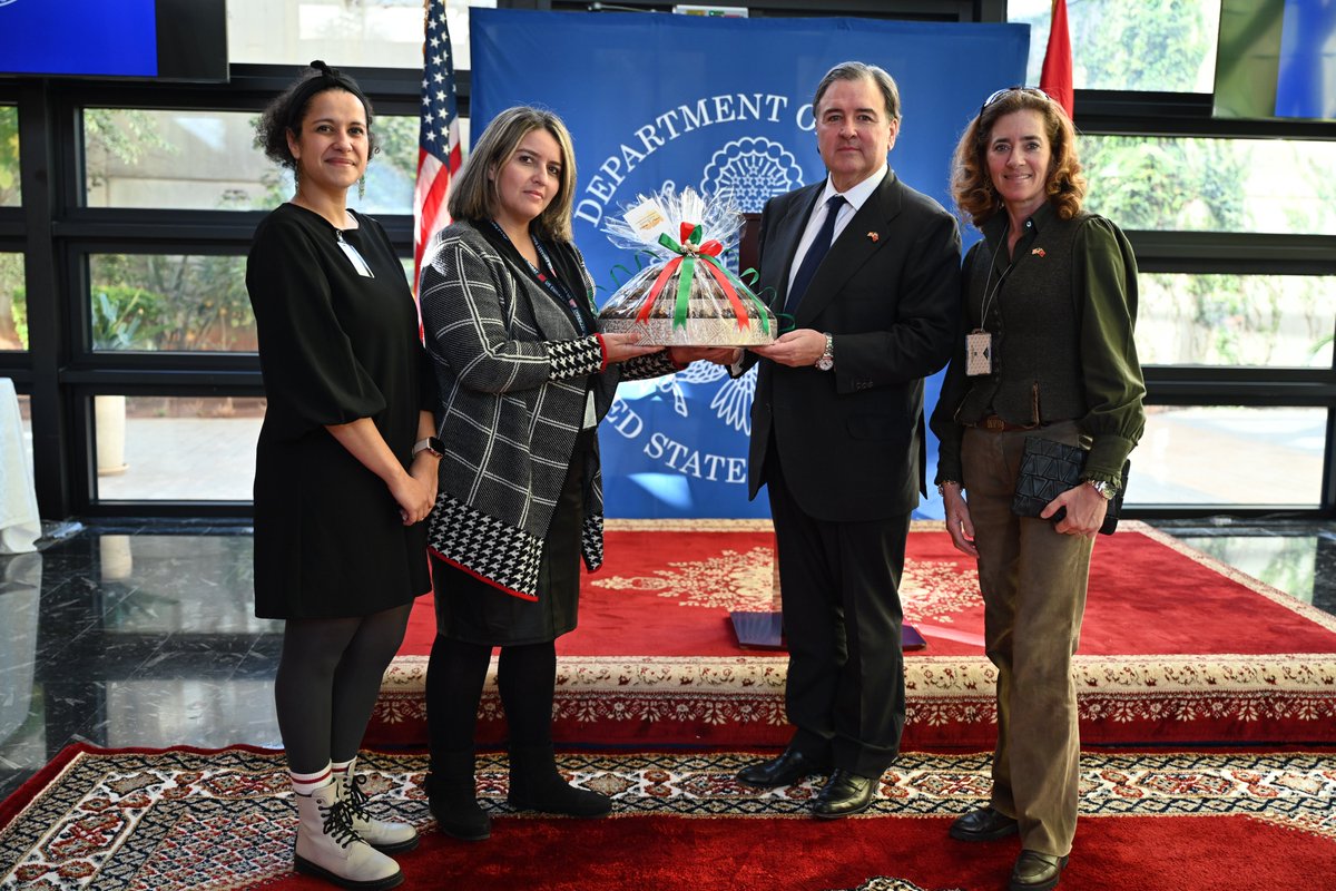 From growing up on a farm, to building a career on Wall Street, to now serving as the U.S. Ambassador to Morocco—I’ve learned how powerful teamwork can be. Grateful to meet our Moroccan and American embassy colleagues for the first time today. Their dedication is the