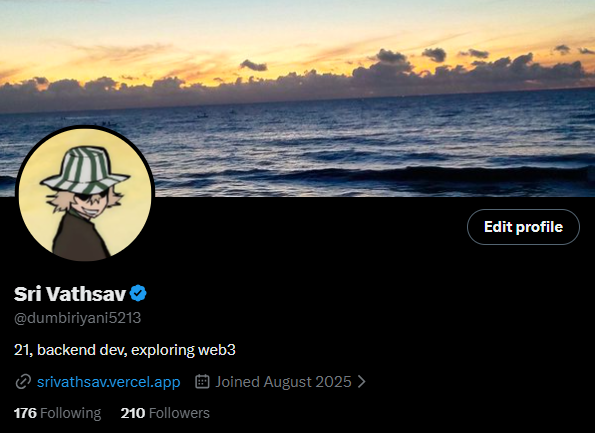 dumbiriyani5213's tweet image. crossed 200, thanks for the support guys
lessgooo