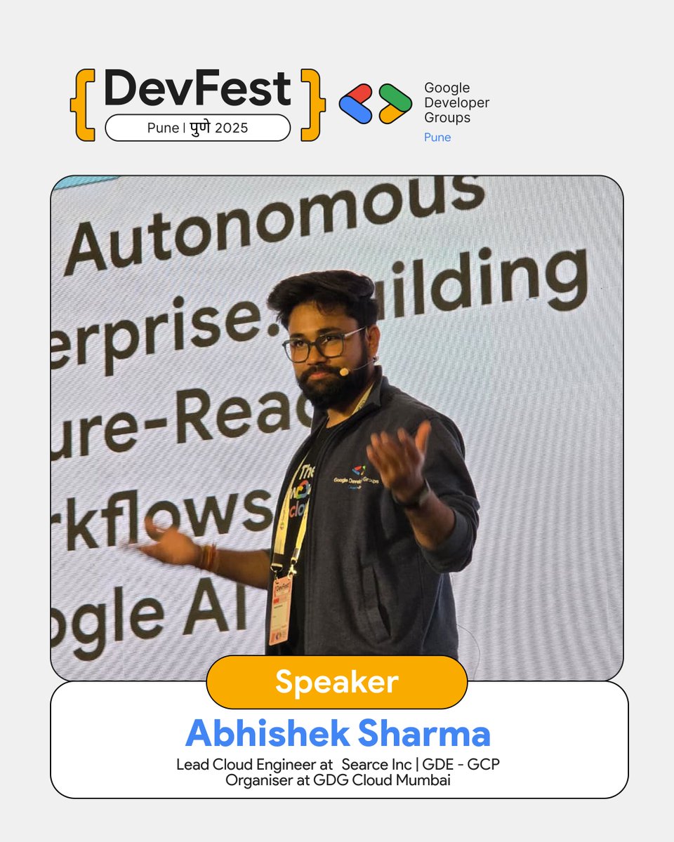 Google Developer Group Pune tweet media