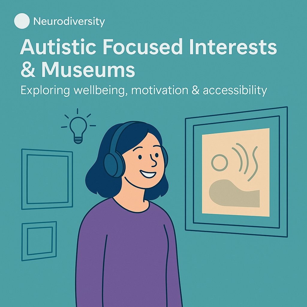 ND_Journal's tweet image. Sarah Dantas and Dr. Aimée Fletcher are trending now on Neurodiversity Journal with Focused Interests, Motivation, and Museum/Gallery Attendance – A Mixed-Methods Survey Exploring Autistic Adults’ Experiences and Wellbeing Outcomes

journals.sagepub.com/doi/10.1177/27…