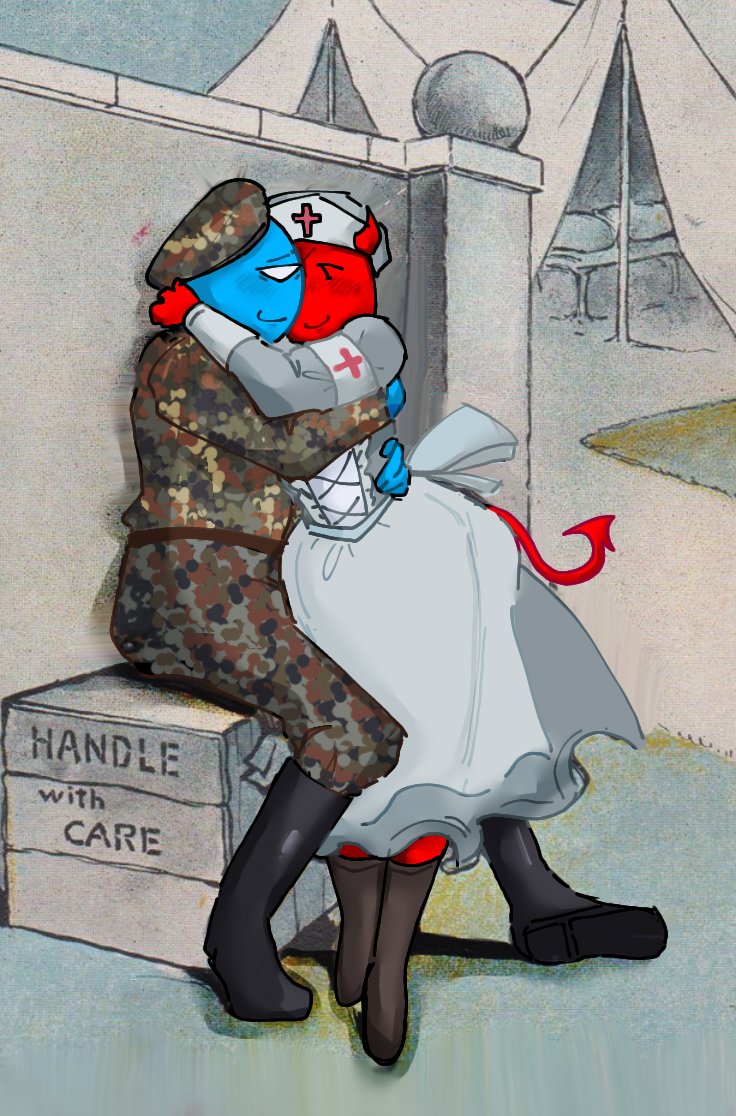 pha_ni34759's tweet image. I had to post it because they are so cute😭 (Drawn for someone) I hope they draws them getting married🙏 (ระบายเสื้อนานมากจะตายแล้ว)