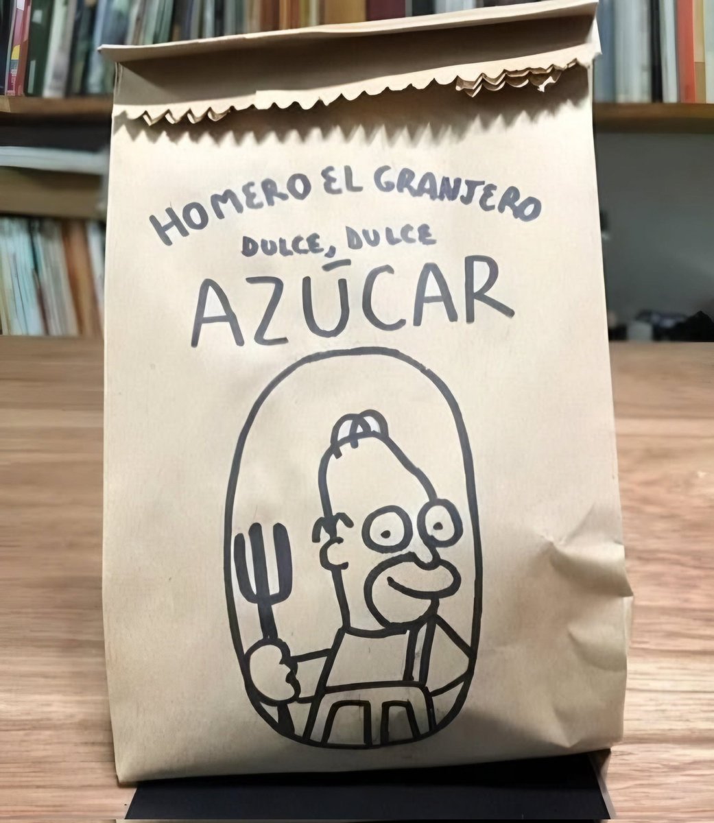 FansonsOficial's tweet image. ¡Azúcar Homero el Granjero! (A solo un dólar por kilo, con interruptor incluído) #LosSimpson #LosSimpsons #Memes #TheSimpsons