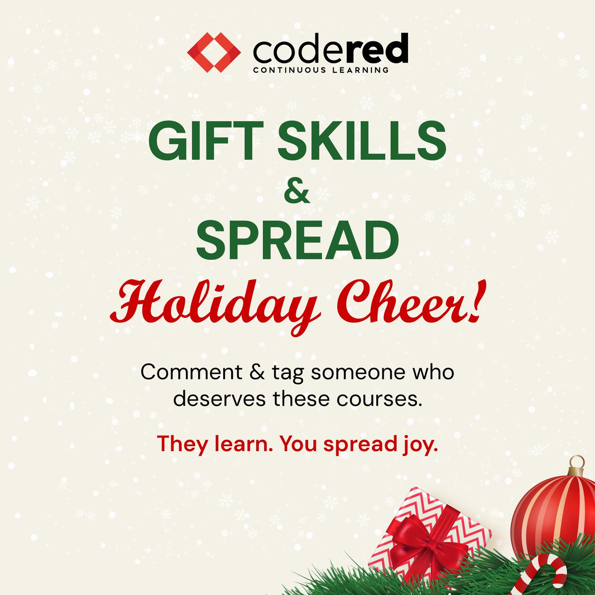 CodeRed_Pro's tweet image. 🎁 Unwrap Cyber Skills This Holiday! 
Stop juggling random cyber tutorials. Try CodeRed Pro for 7 days for just $1 and get full access to 850+ expert-led courses and 70+ structured learning paths. Learn the skills that matter. Start now: bit.ly/4pJae7f

#Cybersecurity…