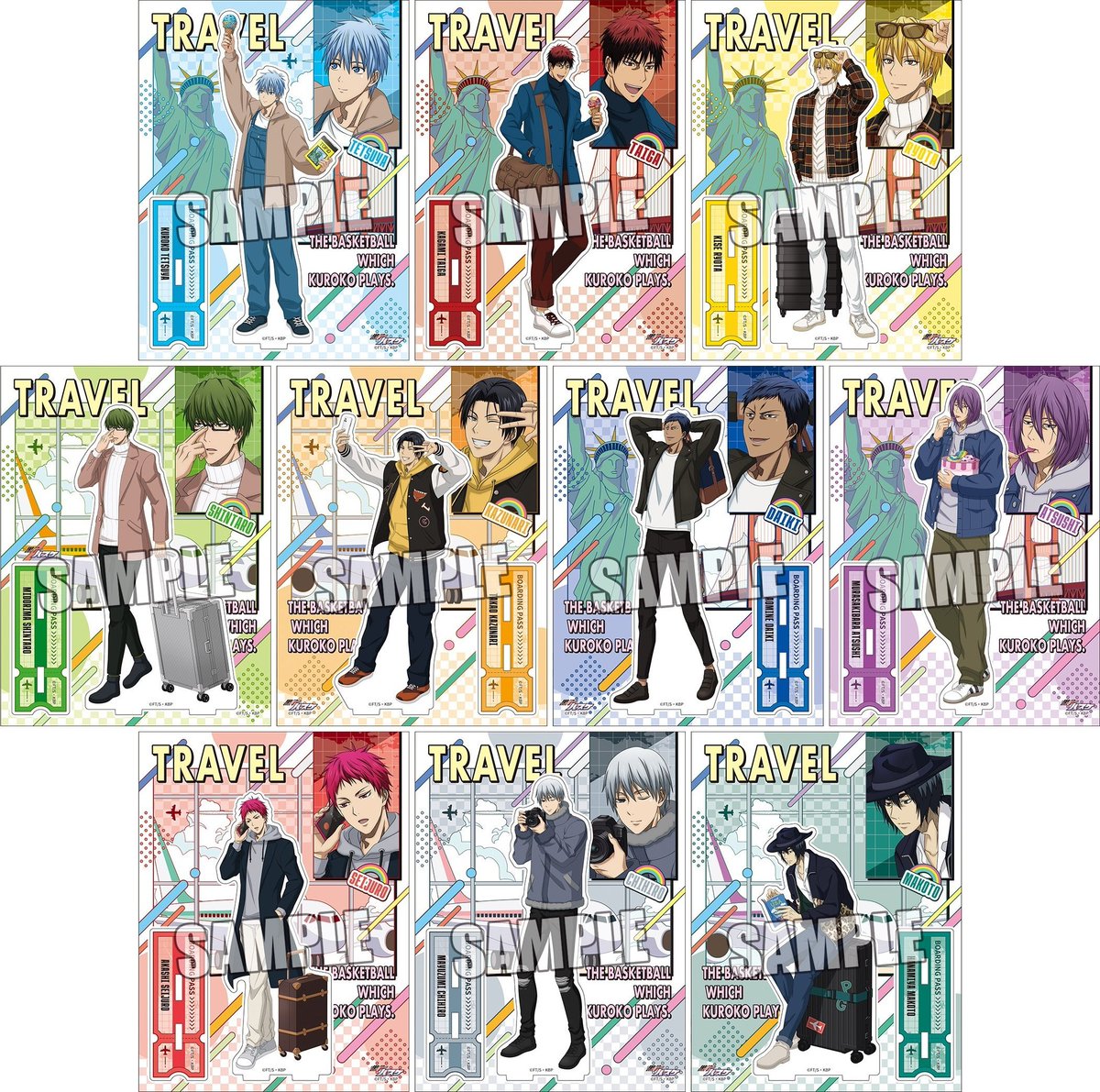 アニメイトオンラインで予約受付中！  

黒子のバスケ アクリルスタンド Travel Ver.【アニメイト限定】  

2026/03/14 発売 
j-hobby.net/mate/1470725.h…