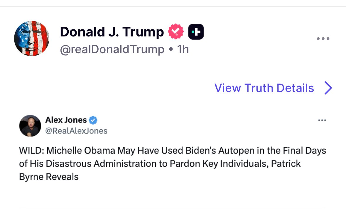 This man is the President of the United States...