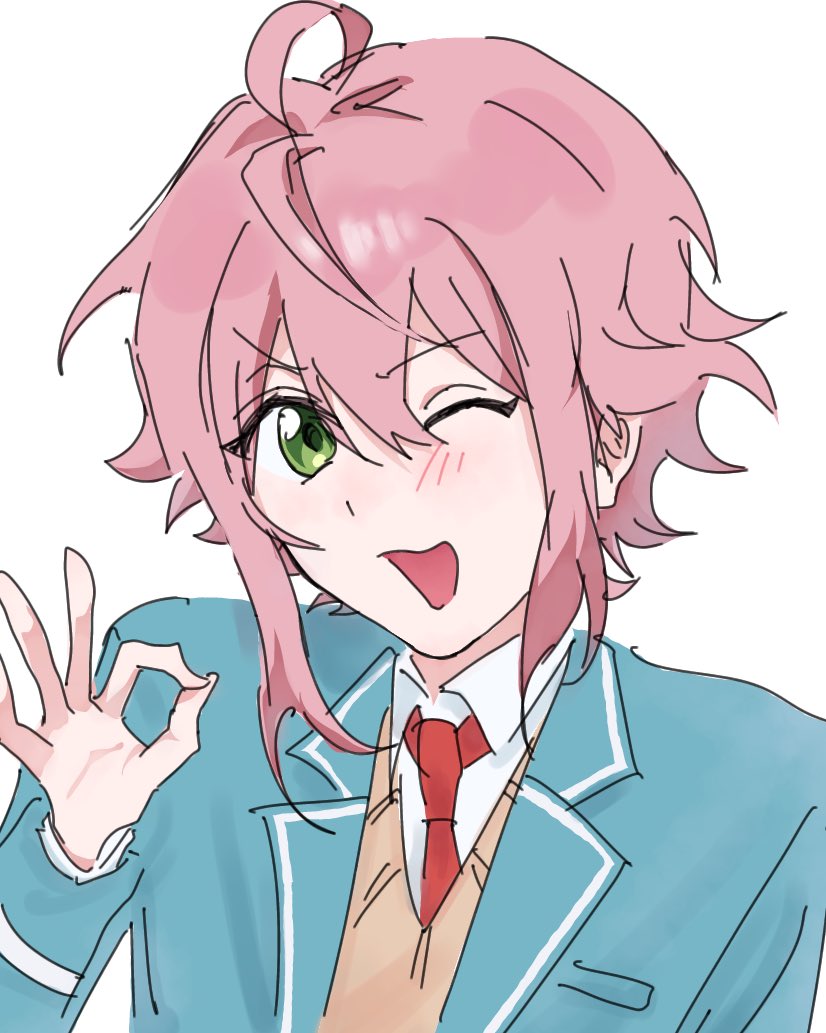 369___15's tweet photo. 桃李の言うとーり♪
#あんスタ https://t.co/P6JdO9MKGR