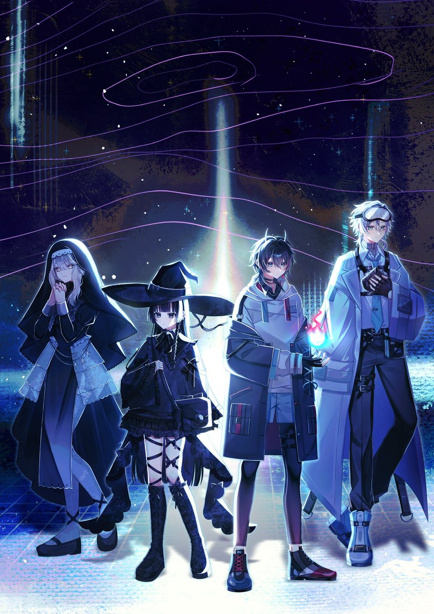 そういえば9月にこの絵のリメイクを描いてたので載せておきます