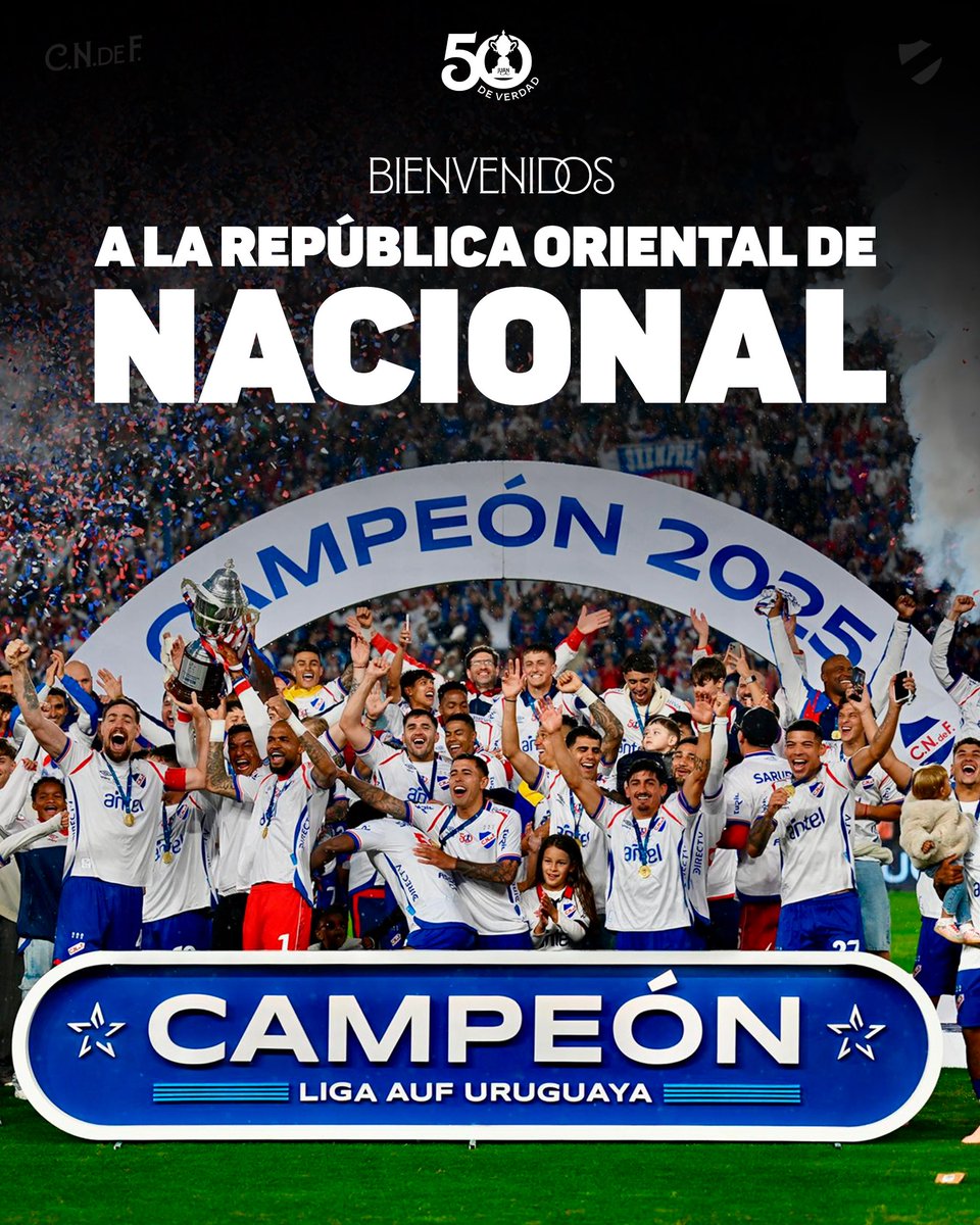 Nacional's tweet image. Se llama Uruguay, se pronuncia Nacional 😮‍💨