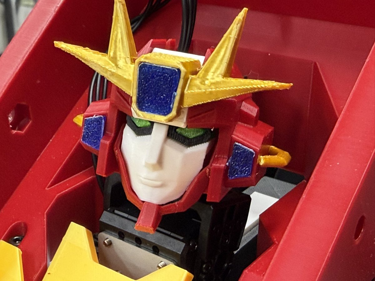 今週の「国際ロボット展」、そして2週間後の「VketReal」に向けて、
ファイバリオンの進化ポイントでもある新リーダー装置が――ついに届きました！
（本番4日前🤣）

今回は電流制御できるモーターで…
…今は自分でハードルを上げるのはやめておきます（笑）

急ぎでソフト書いてきます！🔥