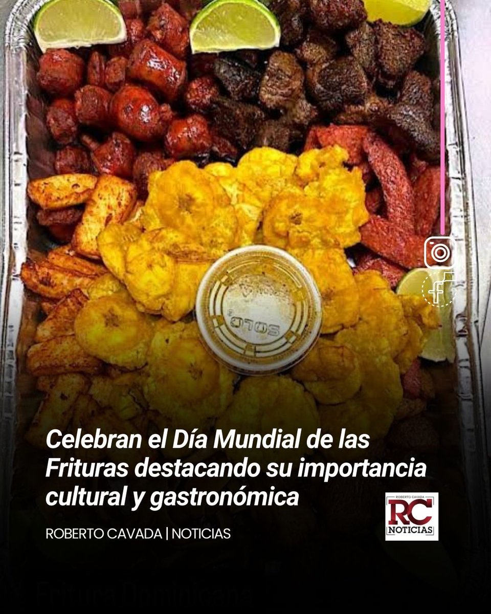 rcavada's tweet photo. Celebran el Día Mundial de las Frituras destacando su importancia cultural y gastronómica
🔗https://t.co/96xJViRJl7
#RCNoticias #RobertoCavada #Fritura https://t.co/bYuVq0fxNn
