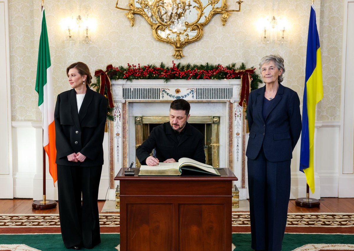 President of Ireland tweet media