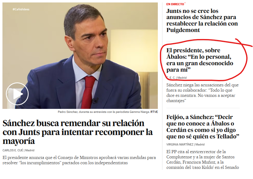 miquelroig's tweet image. &quot;Desde un punto de vista personal, [Ábalos] era un gran desconocido para mí&quot;. 

Interpretación tríptica: