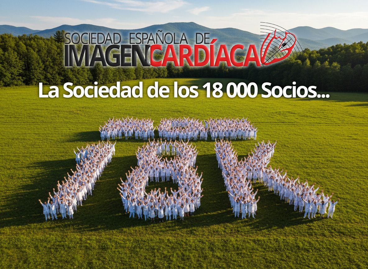 Sociedad Española de Imagen Cardíaca
La Sociedad de los 18 000 Socios...
🧑🏻‍💻 buff.ly/vXlclPo ◀️
Si quieres formar parte del mayor grupo mundial de expertos e interesados en la imagen Cardíaca... buff.ly/cZXFcts ◀️
✅ Gratis ⤴️