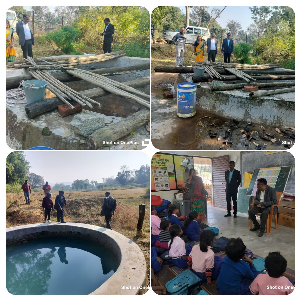 DCGumla's tweet image. दिए निर्देश पर निदेशक DRDA द्वारा रायडीह के नवागढ़ पंचायत में मनरेगा कूप निर्माण एवं आम बागवानी योजनाओं का निरीक्षण किया गया।
अनियमितताओं पर सुधार हेतु प्रखंड स्तरीय अधिकारियों को आवश्यक निर्देश दिए गए।
#MNREGA #RuralDevelopment