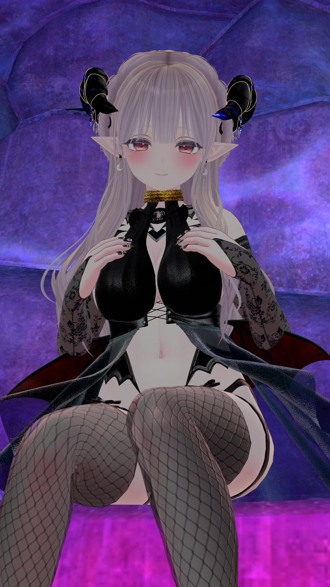 今宵の #サキュバス酒場 😈は第１インスタンスでお待ちしてます♪💕