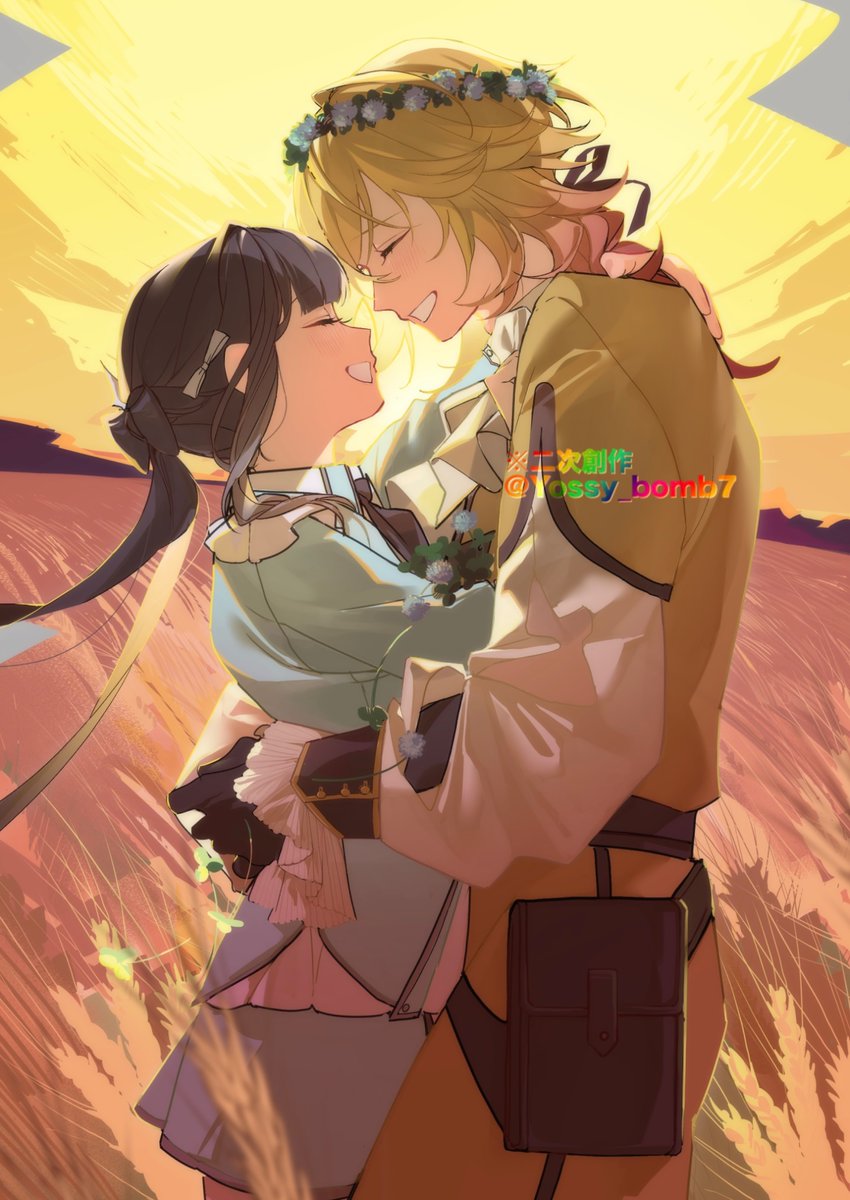 #クロード・グレイン誕生祭2025 
お誕生日おめでとう🎉
(※クロユヒ)