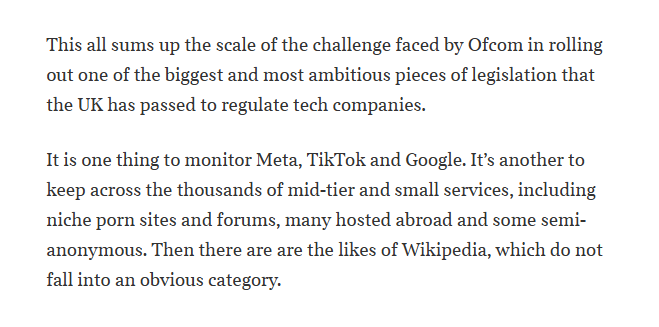 owenboswarva's tweet image. Online Safety Act already playing catch-up with a moving target thetimes.com/business/techn… (£)

Nothing new, but links here (1/2):

● Ofcom vs 4chan ofcom.org.uk/online-safety/… + US suit courtlistener.com/docket/7120992…

● Preston Byrne prestonbyrne.com/2025/11/20/i-w…

#censorship #openweb #techpolicy