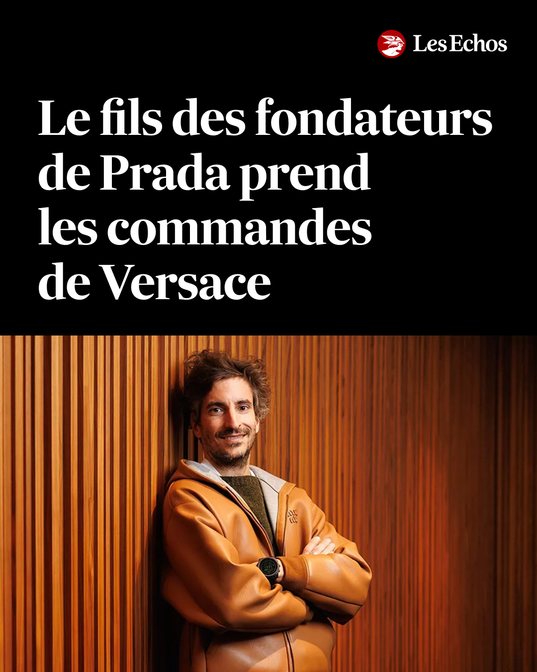 À seulement 37 ans, Lorenzo Bertelli s'apprête à relever un défi de taille ➡️