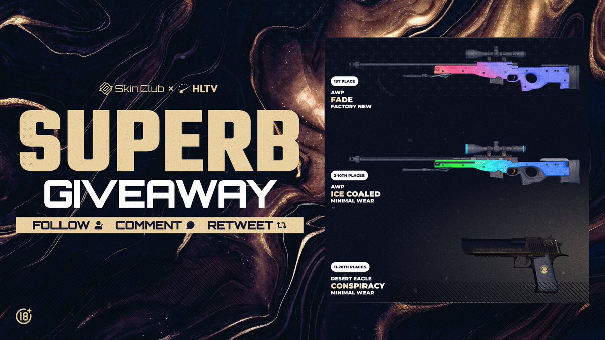 🎉 To celebrate the launch of our Gift Calendar l.skin.club/4pDGLvf  we’re kicking off a SUPERB GIVEAWAY, and joining is super easy! 

How to enter: 
1. Follow us on X
2. Join our Discord discord.gg/skinclub 
3. In this special post, tell us about your favorite team and