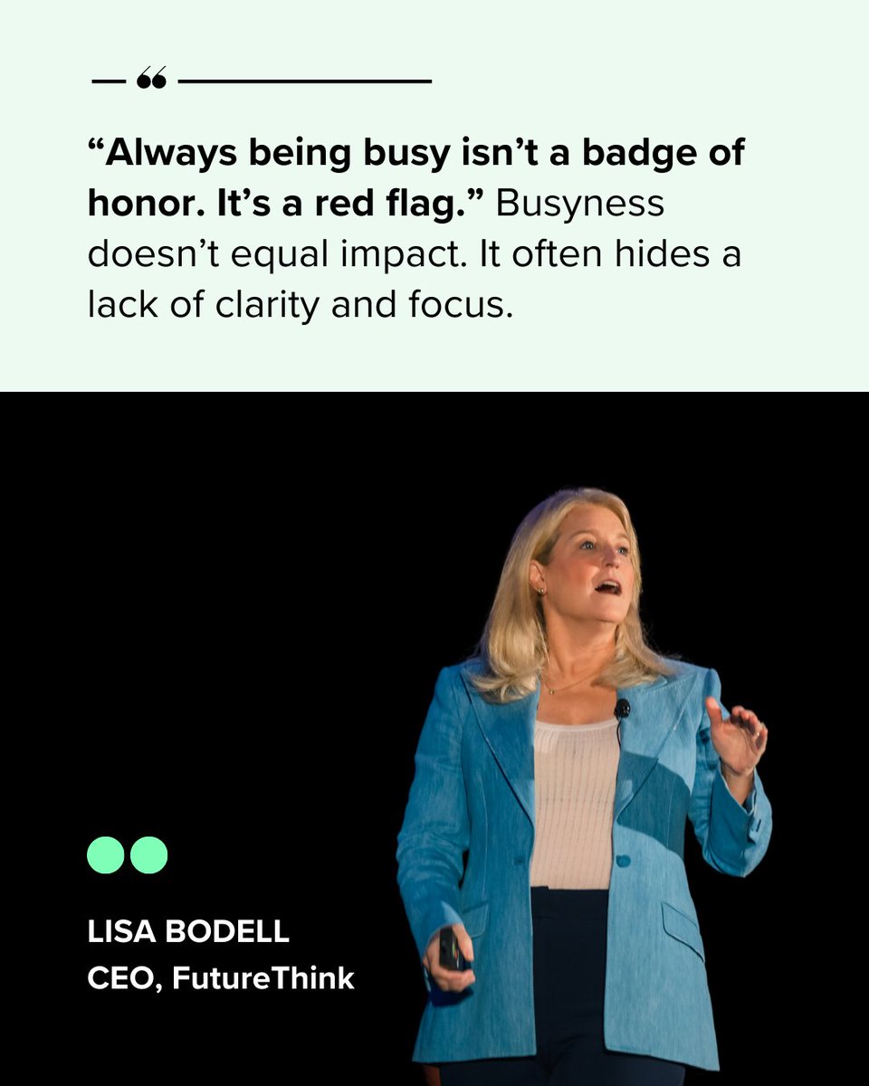 Lisa Bodell tweet media