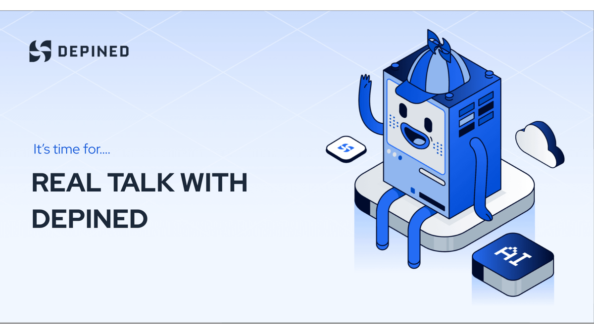 DePINed_org's tweet image. Most DePINs claim “real yield.”
Few have the architecture to actually produce it.

Here’s how DePINed does it-
With verifiable revenue and on-chain settlement.