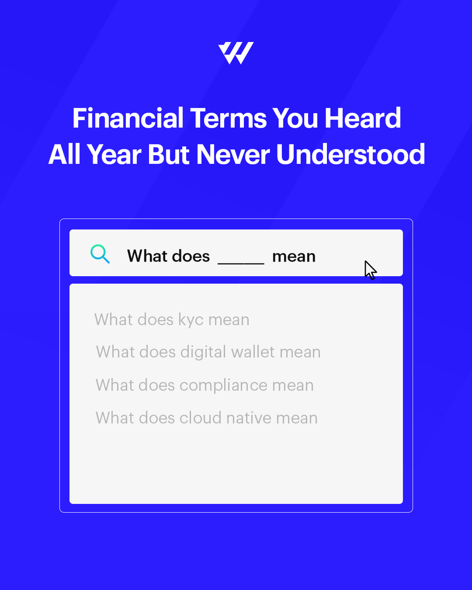 woodcoreapp's tweet photo. Fintech is full of big words that confuse even people in the industry.

So we simplified some for you because: 

Clear terms = smarter teams = better products.

Want more fintech breakdowns? Reply MORE.

Check more terms below:👇

#Fintech #Woodcore #Technology https://t.co/v6K5dnmTYZ