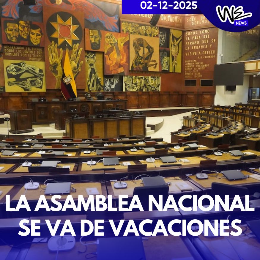 wenewsec's tweet image. El Consejo de Administración Legislativa (CAL), aprobó el periodo de vacancia legislativa que regirá desde el 22 de diciembre de 2025 al 5 de Enero de 2026.

Durante estás 2 semanas quedarán suspendidas todas las sesiones y trámites